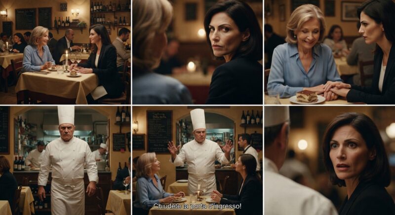 Ein Fremder machte sich beim Abendessen über das Gewicht meiner Mutter lustig – dann kam der Chefkoch heraus und nannte sie beim Namen