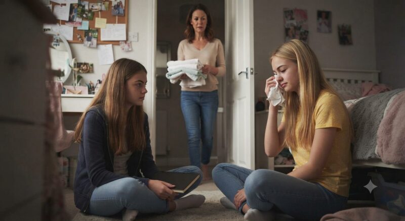 Meine einzige Tochter hat ihre Freundin immer zum Abendessen eingeladen – Ein Jahr später sah mich das Mädchen an und sagte: „Du hast keine Ahnung, was wir vor dir versteckt haben“