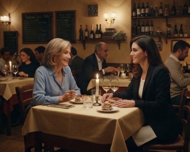 Ein Fremder machte sich beim Abendessen über das Gewicht meiner Mutter lustig – dann kam der Chefkoch heraus und nannte sie beim Namen
