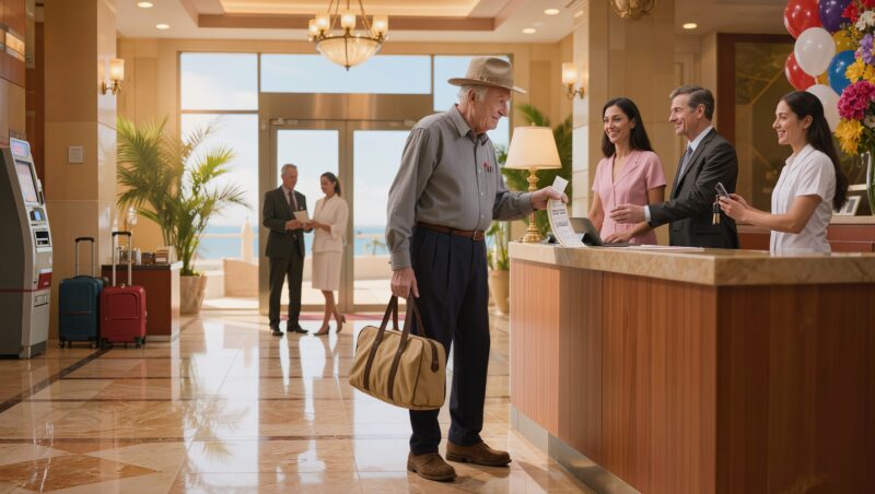 Meine Familie hat Opa im Hotel zurückgelassen, um nicht bezahlen zu müssen — sie haben nicht realisiert, dass ich der falsche Enkel bin, mit dem man sich anlegen sollte.