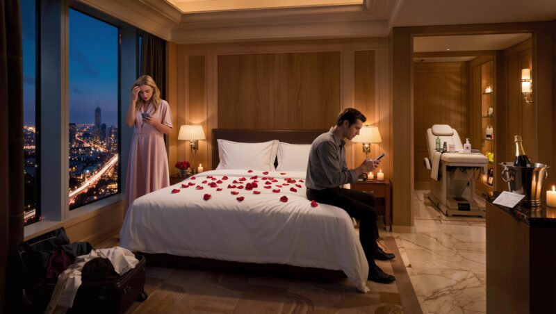 Ich habe ein 3.000-Dollar-Hotel für den Valentinstag gebucht, aber mein Freund hat mir seinen Anteil nicht zurückgezahlt und mich verlassen – Das Karma hat ihn dreimal so hart getroffen