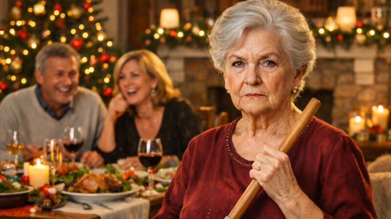 MEINE SCHWIEGERMUTTER DEMÜTIGTE MEINE SIEBENJÄHRIGE TOCHTER AN WEIHNACHTEN – DOCH DANN LIESS EINE KLEINE ROTE SCHACHTEL SIE AUFSCHREIEN