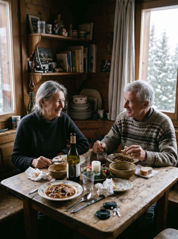 „Meine Schwiegertochter sagte: ‚Wir feiern Weihnachten bei meiner Mutter. Bleib du zu Hause.‘ … Ich reiste still und heimlich nach Europa. Als mein Sohn meine Fotos sah, geriet er in Panik. Doch wer war der Mann, der neben mir saß …?“