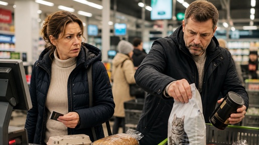 Sie demütigte einen völlig erschöpften Vater wegen 7 Dollar … Doch als der Supermarktleiter enthüllte, warum im Laden überhaupt wieder das Licht brannte, waren alle sprachlos.