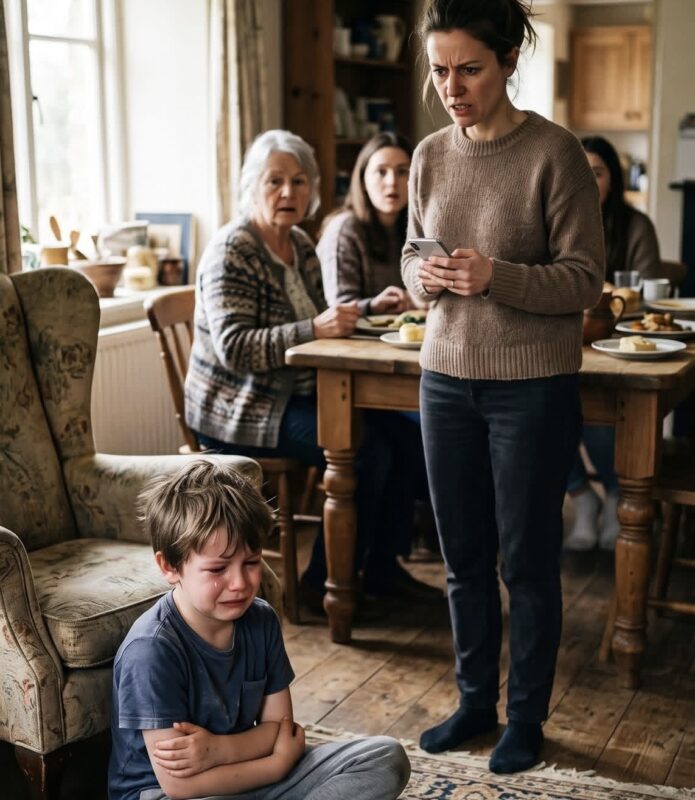 „Ich erwischte sie beim Abendessen mit meinem Sohn … Doch was ich danach hörte, brachte mich dazu, sie sofort aus dem Haus zu werfen.“