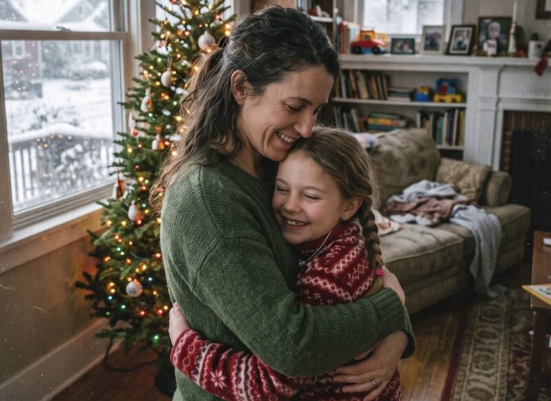 „Meine Schwiegermutter schubste meine 8-jährige Tochter ohne Mantel in den Schnee … Mein Mann stand nicht einmal auf. Doch ein Jahr später tat ich etwas, das ihr ganzes Weihnachtsfest ins Chaos stürzte.“