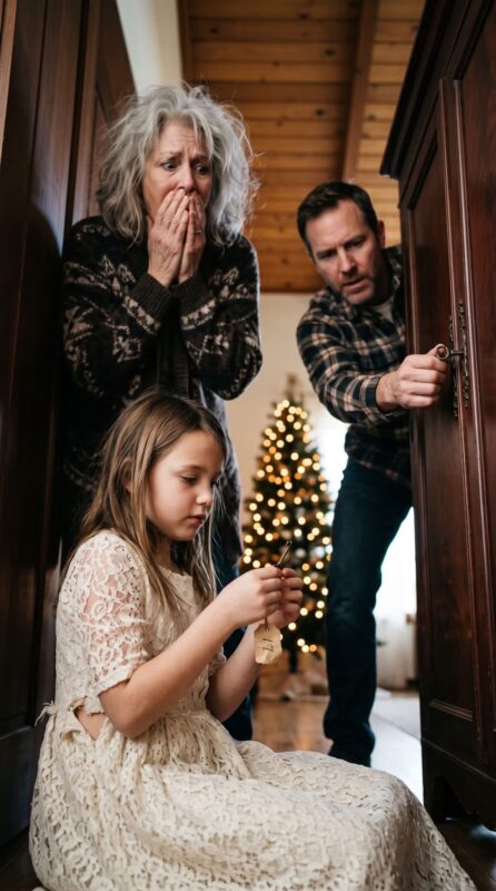 „Oma versuchte, ihrer 8-jährigen Enkelin am Weihnachtsabend das Kleid vom Leib zu reißen … Doch als ein versteckter Schlüssel herausfiel, kam ihr schreckliches Geheimnis um fast 2 Millionen Dollar ans Licht …“