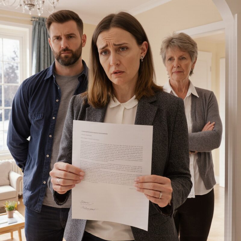 „Nur acht Tage nach der Geburt meiner Tochter versuchte meine Mutter, mich aus meinem eigenen Haus zu werfen, um Platz für die Familie meiner Schwester zu schaffen … Doch sie ahnte nicht, welches Geheimnis ich in der Nacht entdeckt hatte, als meine Schwester versuchte, sich heimlich Zutritt zu meinem Haus zu verschaffen … Als meine Mutter am nächsten Morgen die Tür öffnete, wich ihr jede Farbe aus dem Gesicht …“