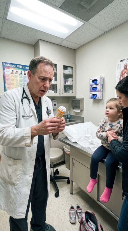 „MEINE VIERJÄHRIGE TOCHTER BAT MICH, DIE ‚VITAMINE‘ VON OMA NICHT MEHR NEHMEN ZU MÜSSEN … Als der Kinderarzt die Medikamentenflasche mit dem Namen meiner Schwiegermutter sah, begannen seine Hände zu zittern. Doch als meine Tochter verriet, warum Oma ihr heimlich Tabletten gab, war ich vor Entsetzen wie erstarrt …“