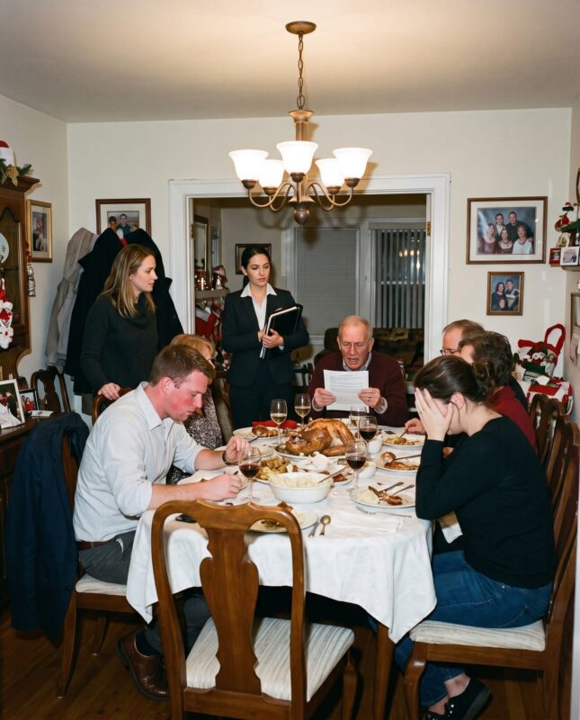 Sie machten sich über mich lustig, weil sie glaubten, ich hätte nichts… Doch als meine Assistentin enthüllte, wer jetzt das Familienunternehmen in seiner Hand hielt, erstarrten alle am Tisch vor Schreck.
