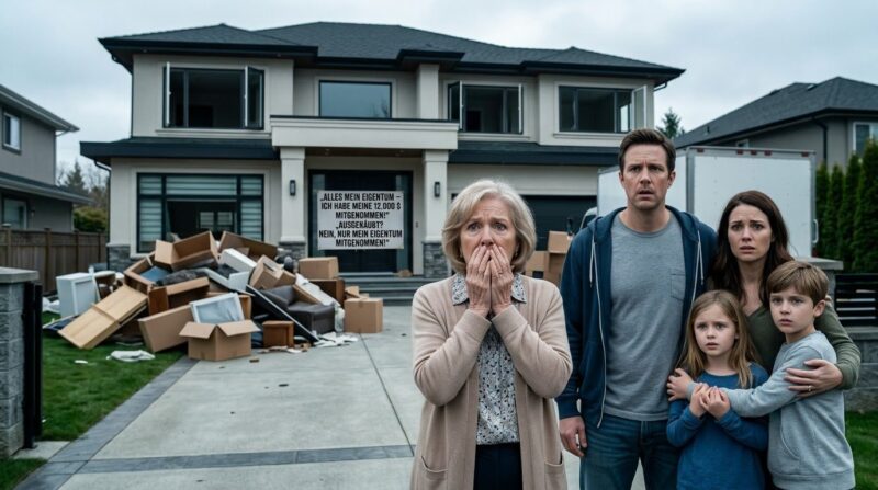 Meine Schwiegermutter warf mich aus dem Haus, für das ich 12.000 Dollar im Monat zahlte – damit ihr ältester Sohn mit seiner Familie dort einziehen konnte … Doch als sie zwei Tage später zurückkamen, erstarrten alle beim Anblick dessen, was sie vorfanden.