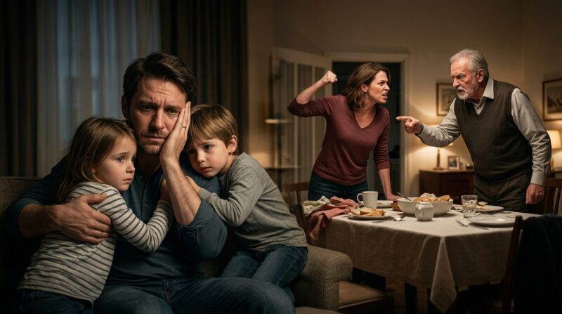 Meine Schwester schlug mich vor den Augen meiner Kinder zweimal ins Gesicht, und mein Vater verlangte, dass ich mich entschuldige … Drei Tage später rief er mich schreiend an: „Was hast du getan? Du hast alles ruiniert!“
