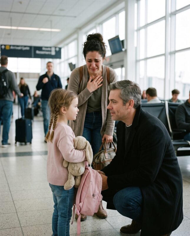 Im Flugzeug flüsterte ein vierjähriges Mädchen: „Papa weiß noch gar nicht, dass es mich gibt …“ Als der Millionär den Namen ihrer Mutter hörte, erstarrte er: Die Frau, die er vor fünf Jahren verloren hatte, hatte ein schockierendes Geheimnis vor ihm verborgen …