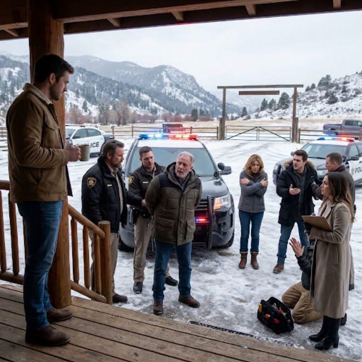 Meine Familie verstieß mich an Weihnachten … Wochen später kam mein Vater mit einem Schlüsseldienst, um mir meine Ranch wegzunehmen. Doch dann erschien der Sheriff – und sein schreckliches Geheimnis wurde enthüllt …